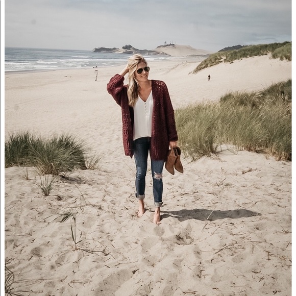 FP Wine Saturday Morning Cardi - Picture 4 of 4